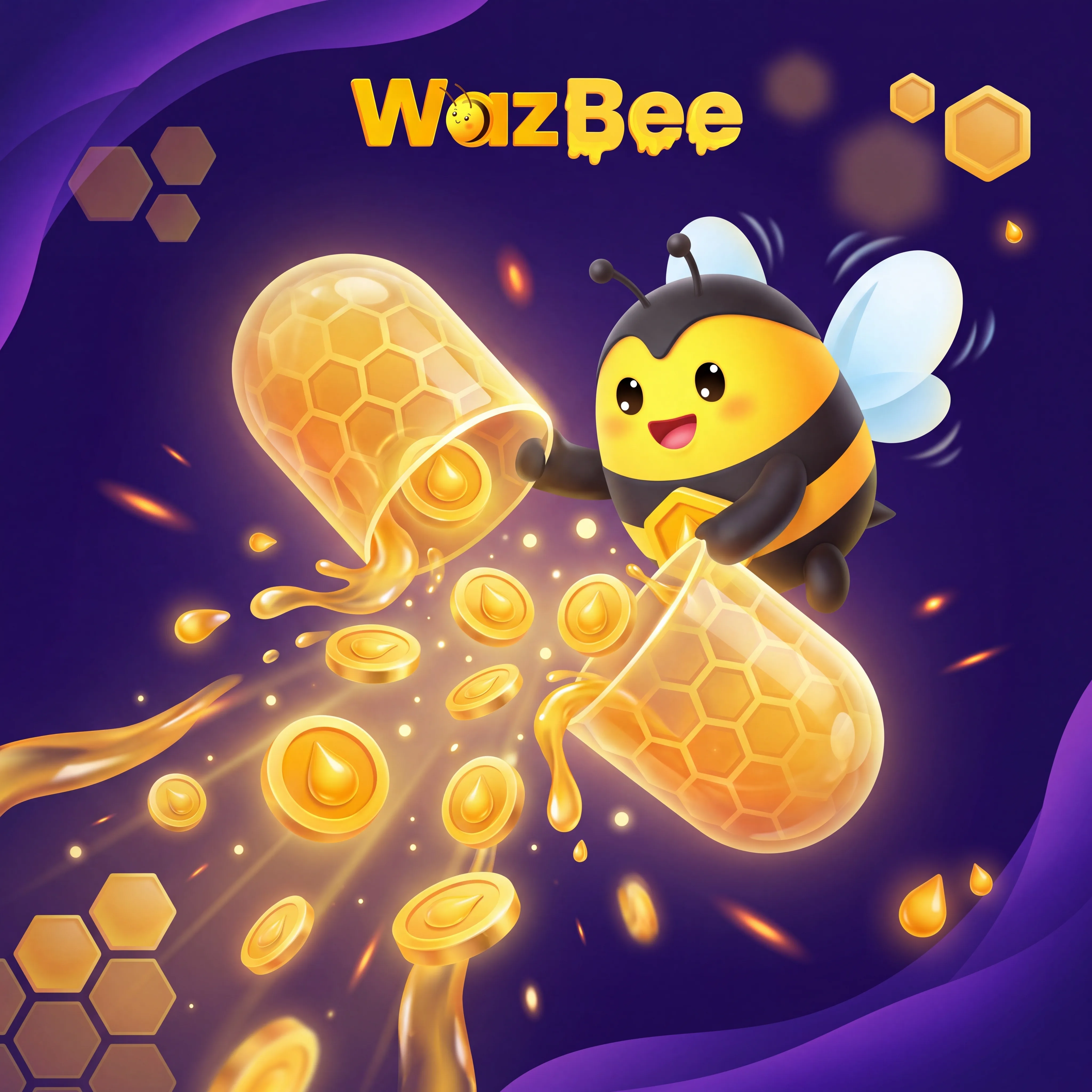 WazBee Bonusprämien und Honigmünzen